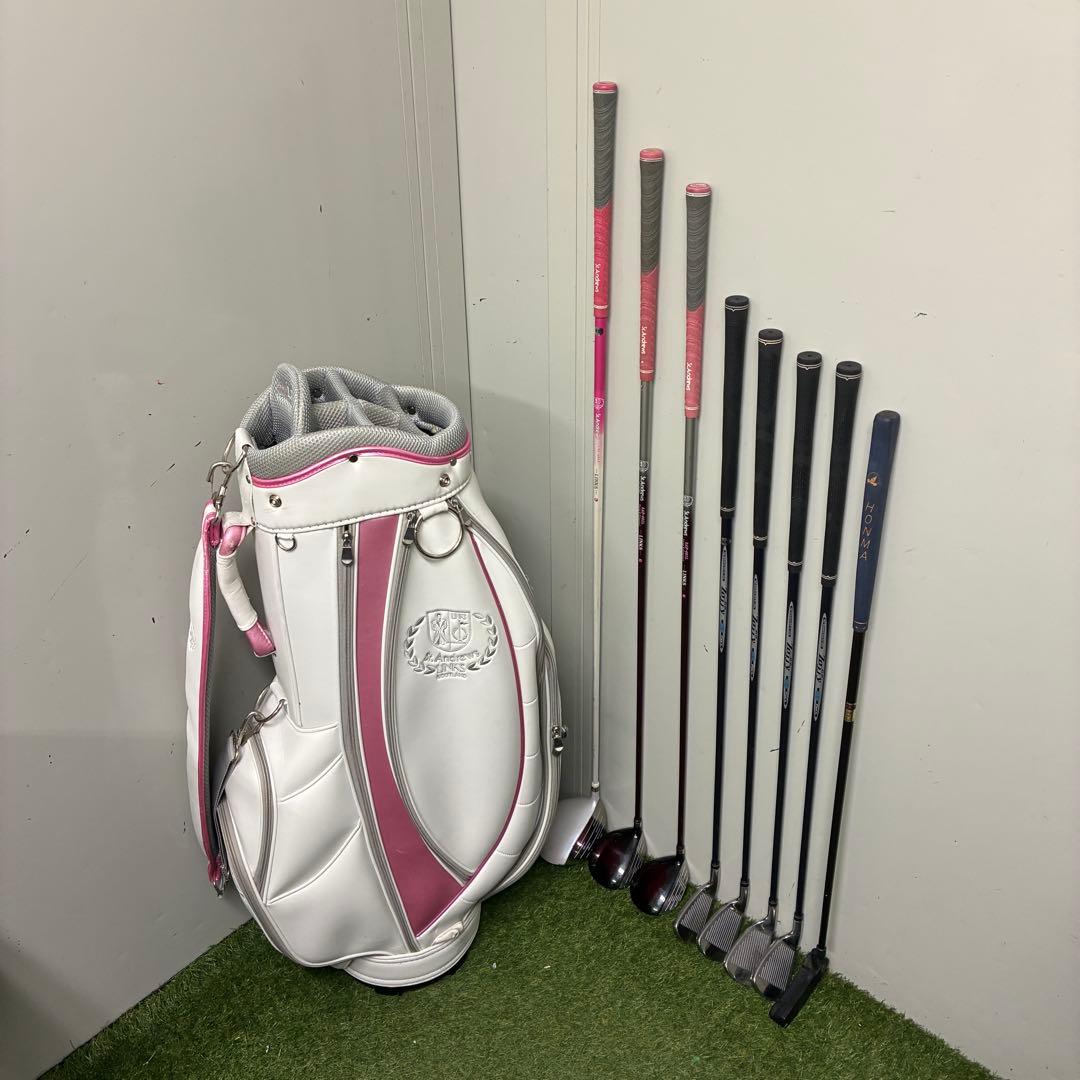 レディースゴルフクラブセット【St Andrews】【ZOFFY】【初心者用】★