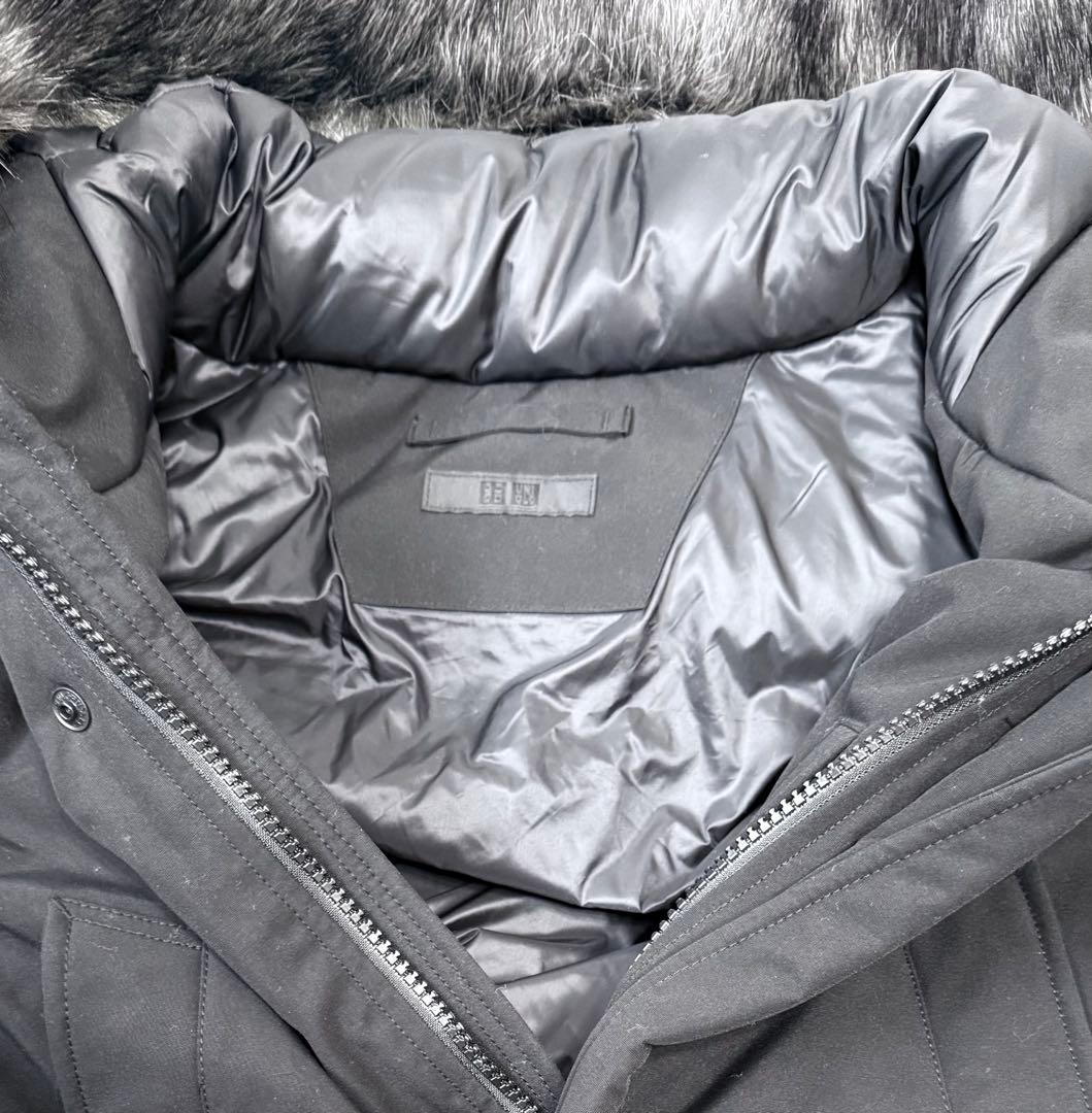 ユニクロ　UNIQLO 新品未使用　大きい　黒 ダウンジャケット　ダウンコート