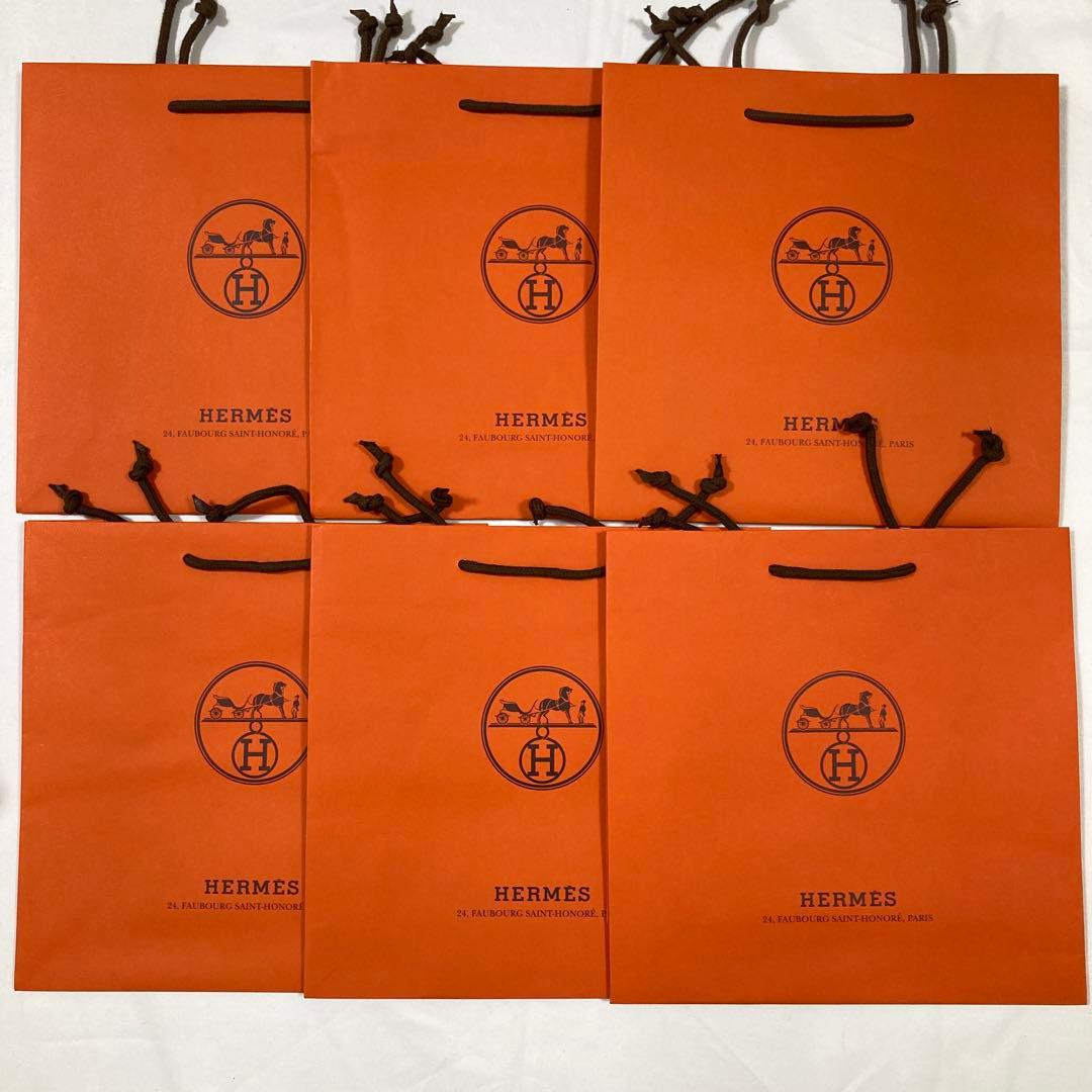 エルメス　ショッパー　紙袋　30枚　中サイズ　30x30