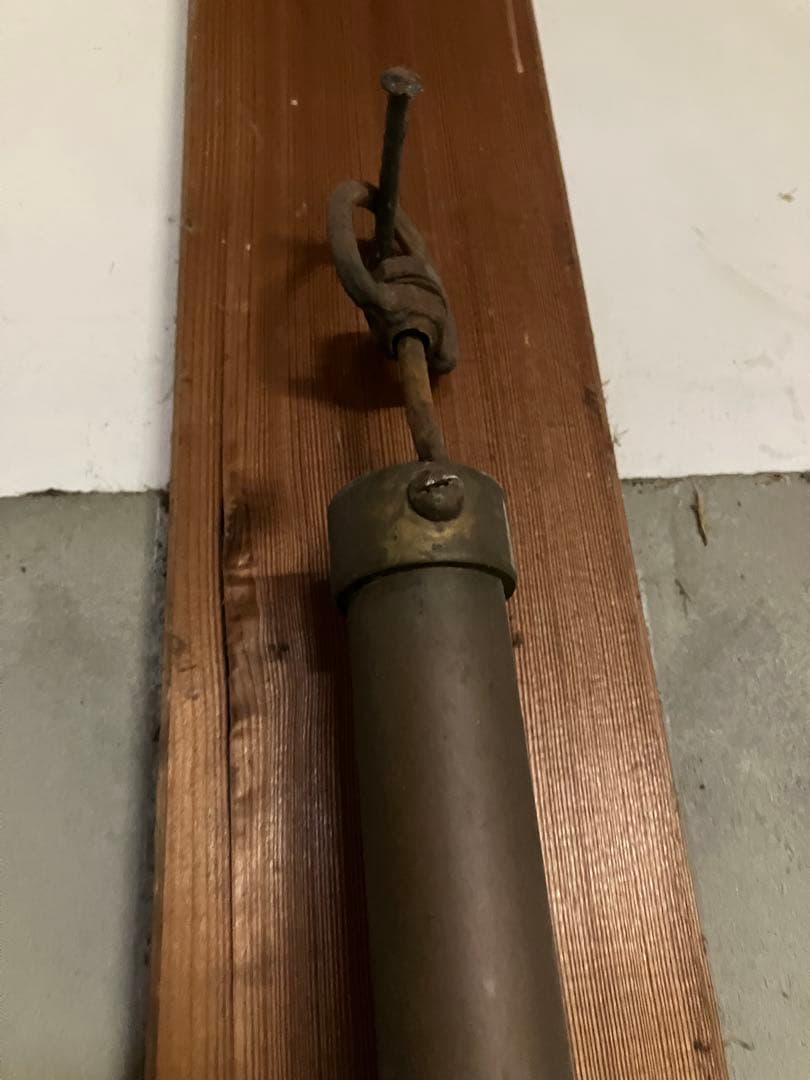 レトロ　自在鉤　囲炉裏