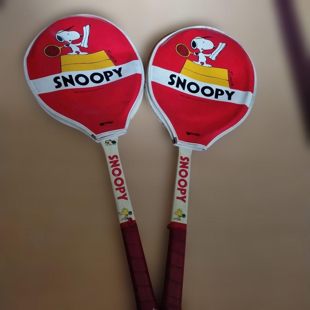 SNOOPY ジュニアテニスラケット 2本セット