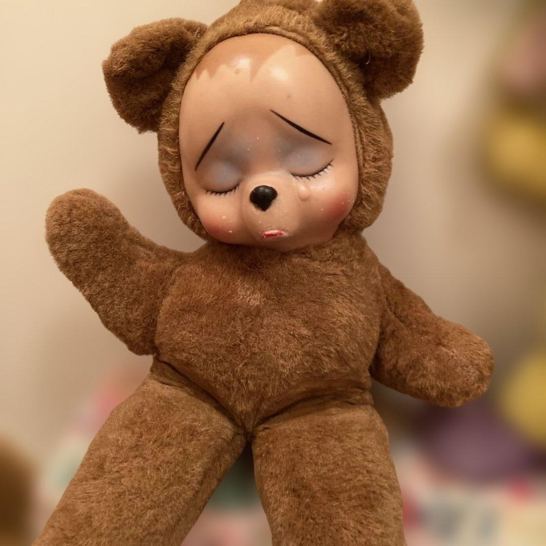 最終お値下げラシュトンラバーフェイステディベア