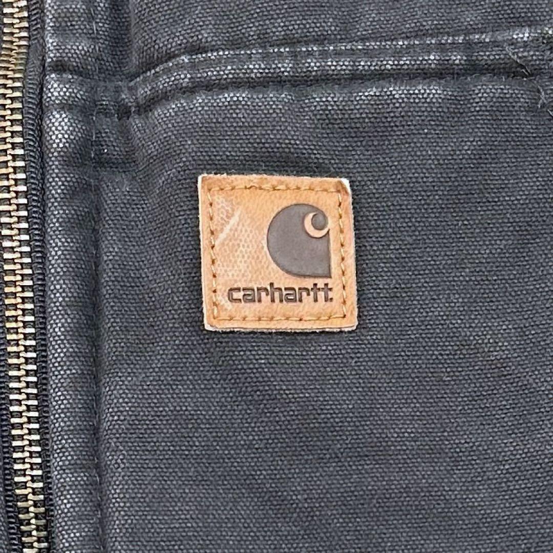 Carhartt ダックベスト ブラック V26 BLK フェード　XLサイズ
