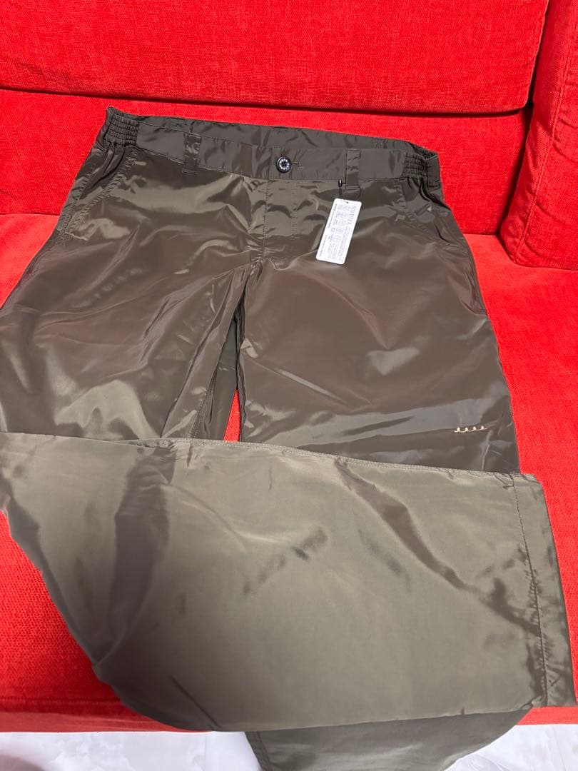 た*つ様 muta ソロテックス 防水パンツ オリーブグリーン6