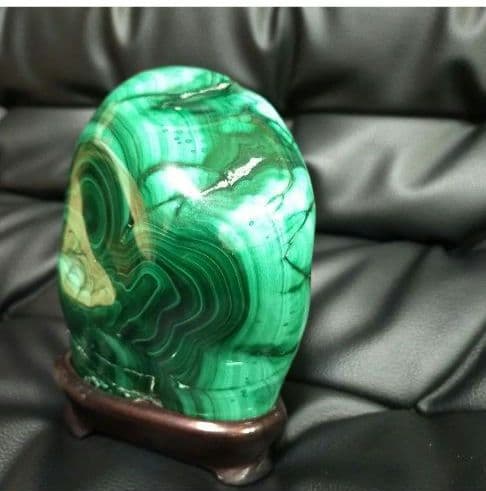 マラカイト 孔雀石 原石 鑑賞石 骨董 石 宝石