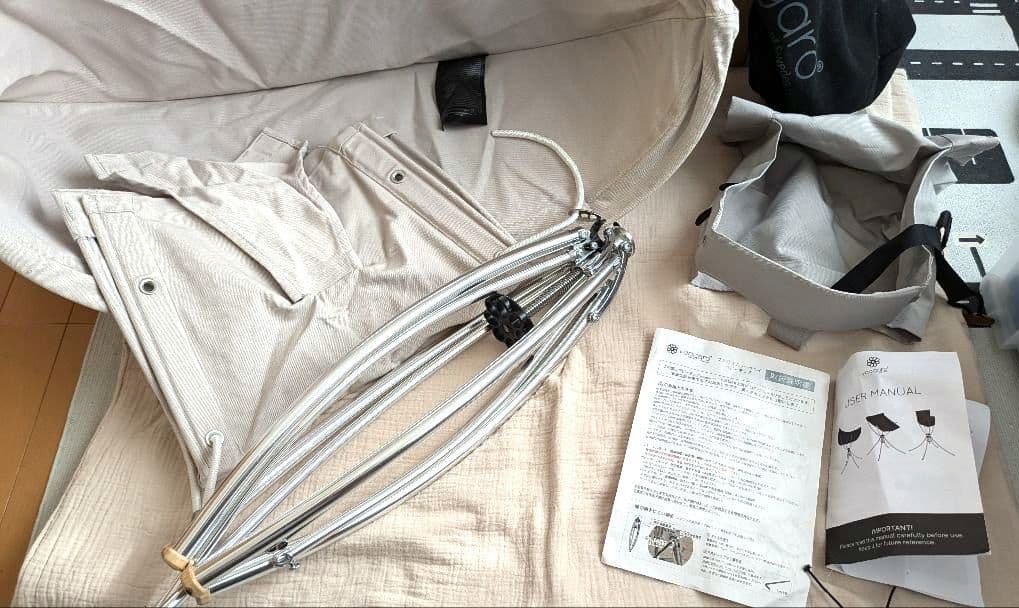 vaggaro ヴァガロ　スリーウェイ ベビーチェア 折りたたみ式