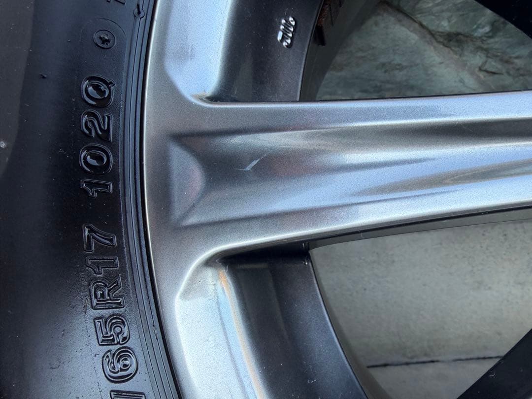 レクサス　NX 純正　17インチ スタッドレスホイールセット　空気センサー付き