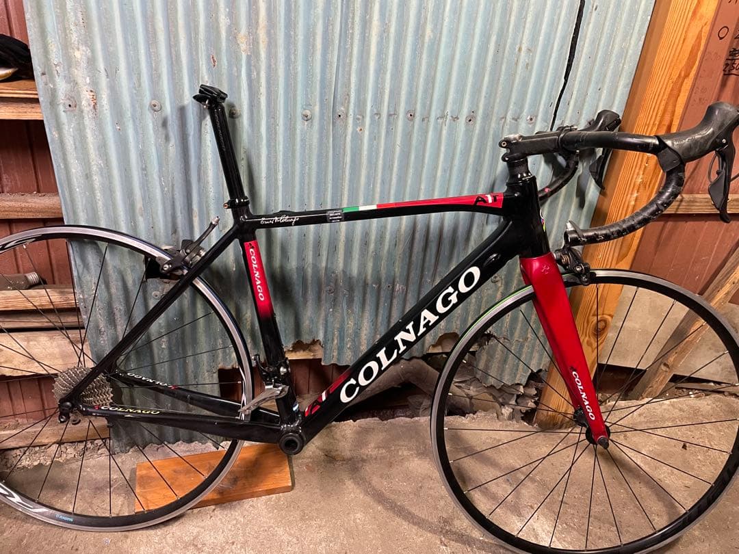 COLNAGO ロードバイクフレーム ブラック/レッド