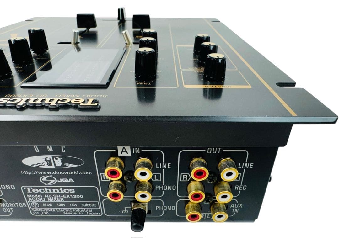 Technics テクニクス DJミキサー SH-EX1200 ブラック