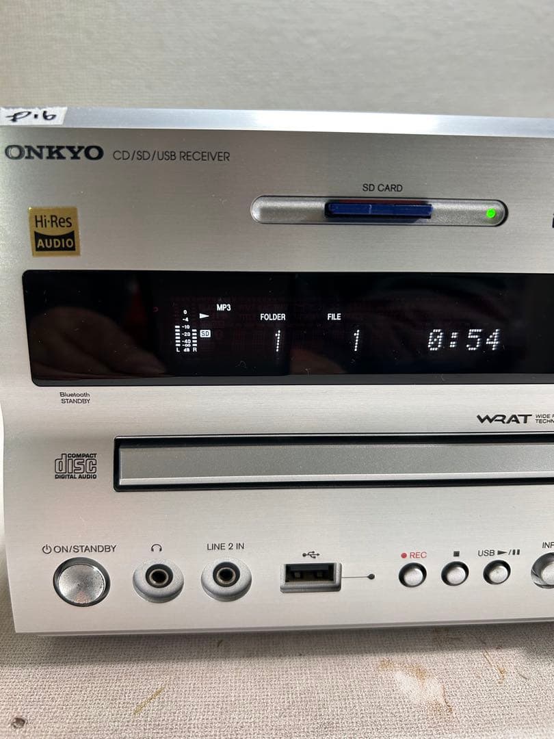 D16整備ONKYO NFR-7TX ハイレゾCD/SD/USBレシーバー