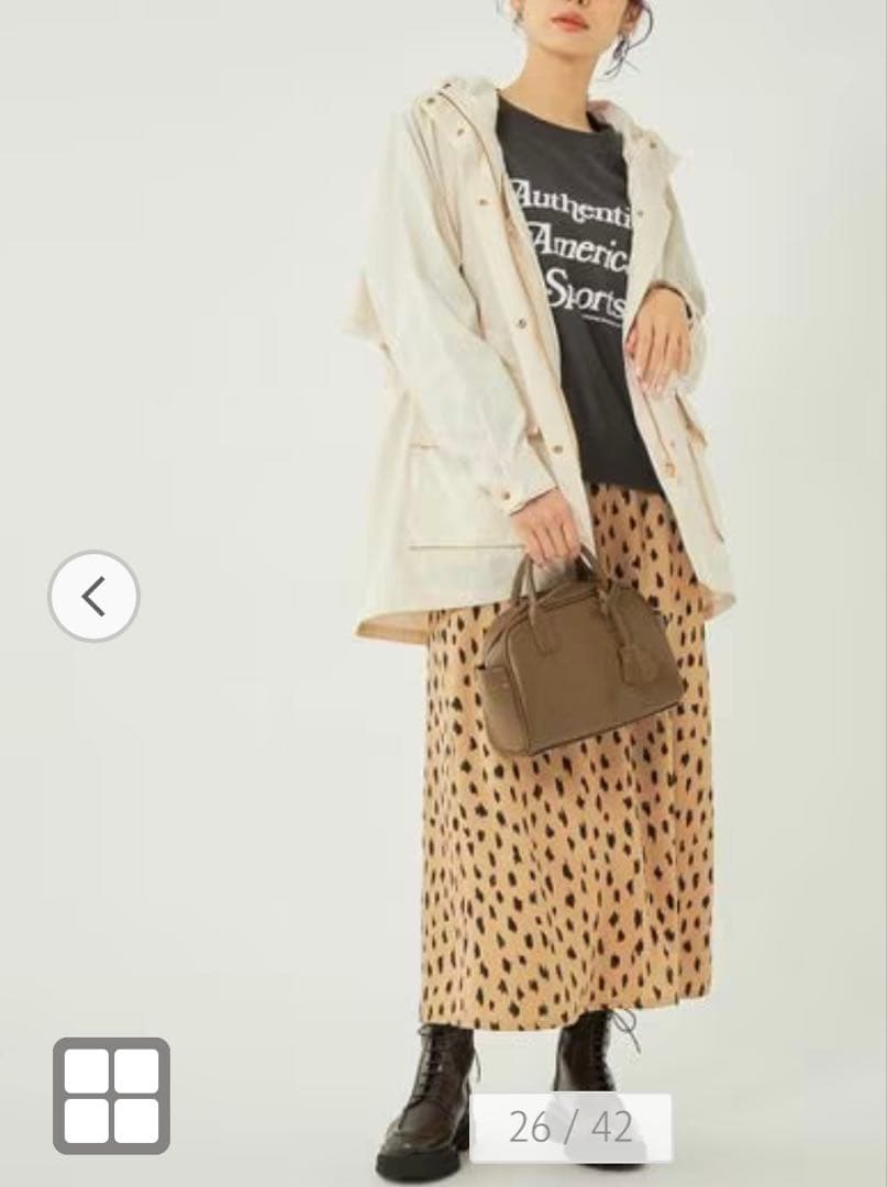 【新品・タグ付き】グリーンレーベルリラクシング　モッズコート　36