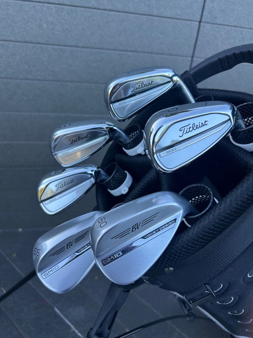 ★美品★短尺アイアン・ウェッジ6本★ タイトリスト T200（2023）SM10
