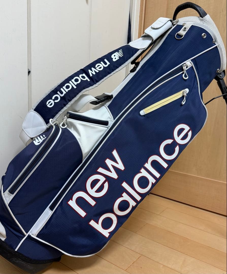 美品★ニューバランス★スタンドキャディバッグ★ゴルフ★ゴルフバッグ★アスリート