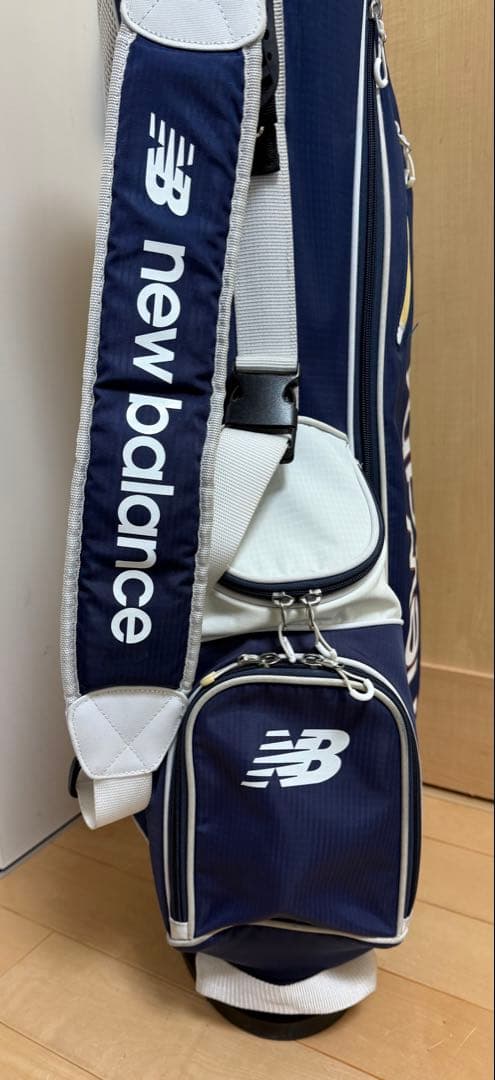 美品★ニューバランス★スタンドキャディバッグ★ゴルフ★ゴルフバッグ★アスリート