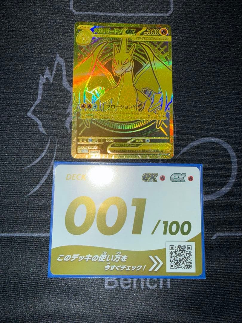 メガリザードンY ex スタートデッキ100 001/100 MUR