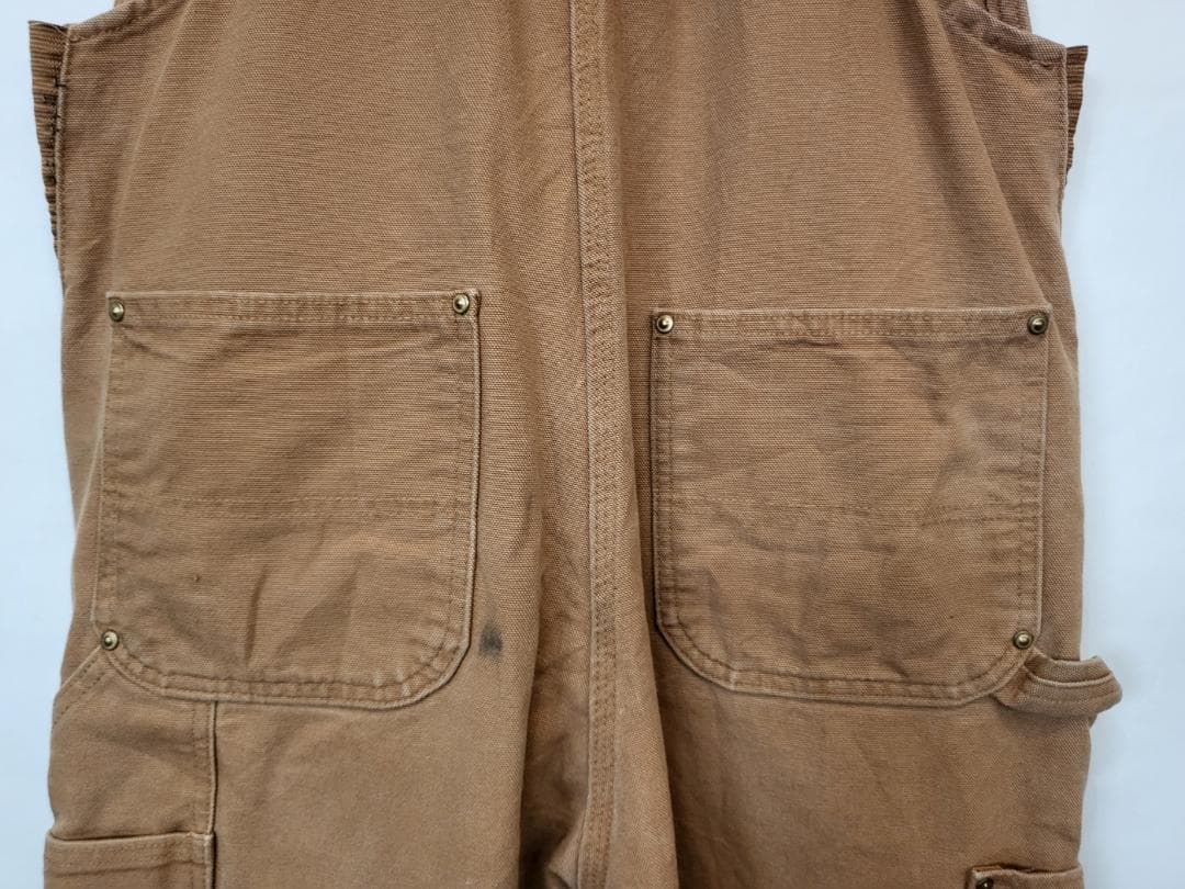Carhartt ダブルニーオーバーオール ●アメリカ古着（商品番号5466）
