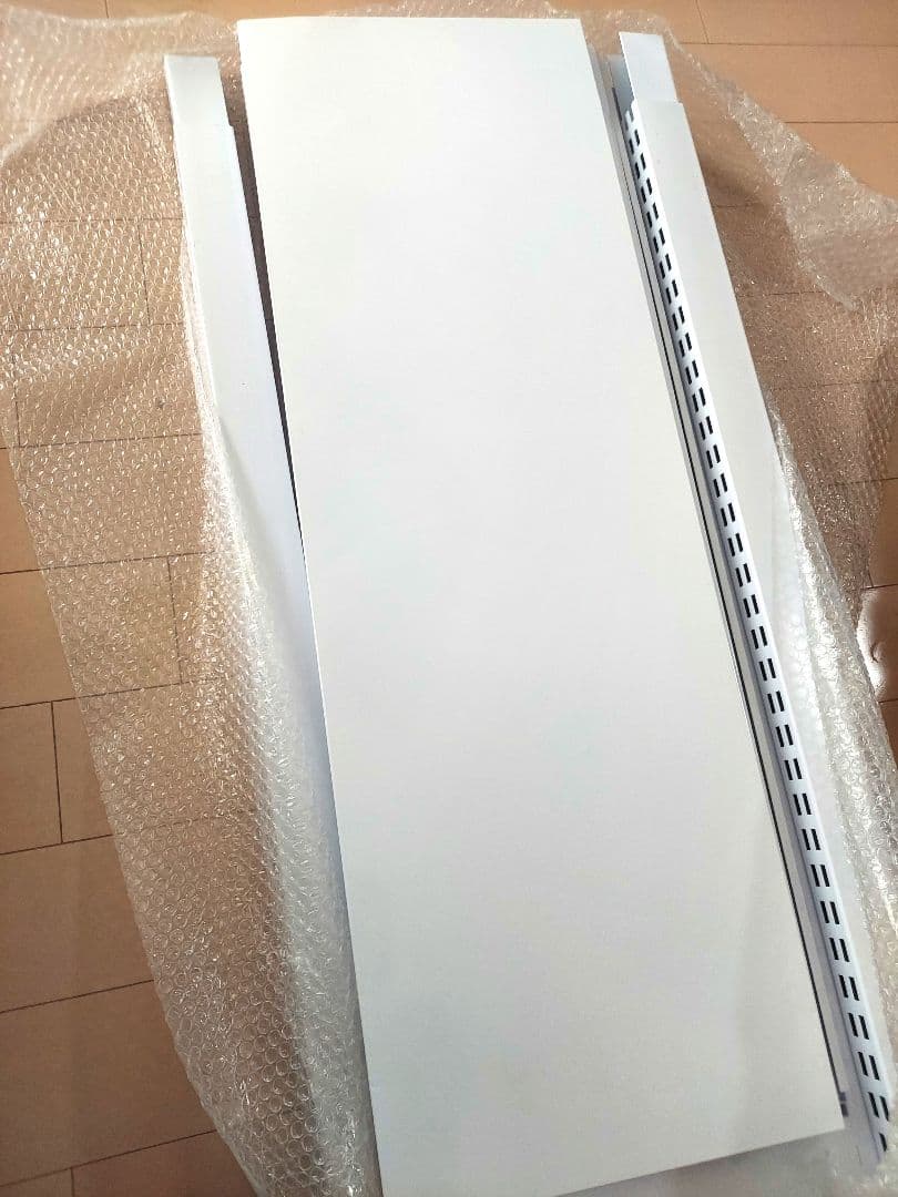 ホワイトメッシュ陳列スタンド 収納 ラック 頑丈 スチール製 フック付き 業務