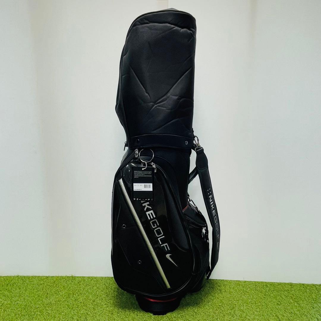 新品 未使用 NIKE ブラック キャディバッグ ゴルフ ナイキ メンズ