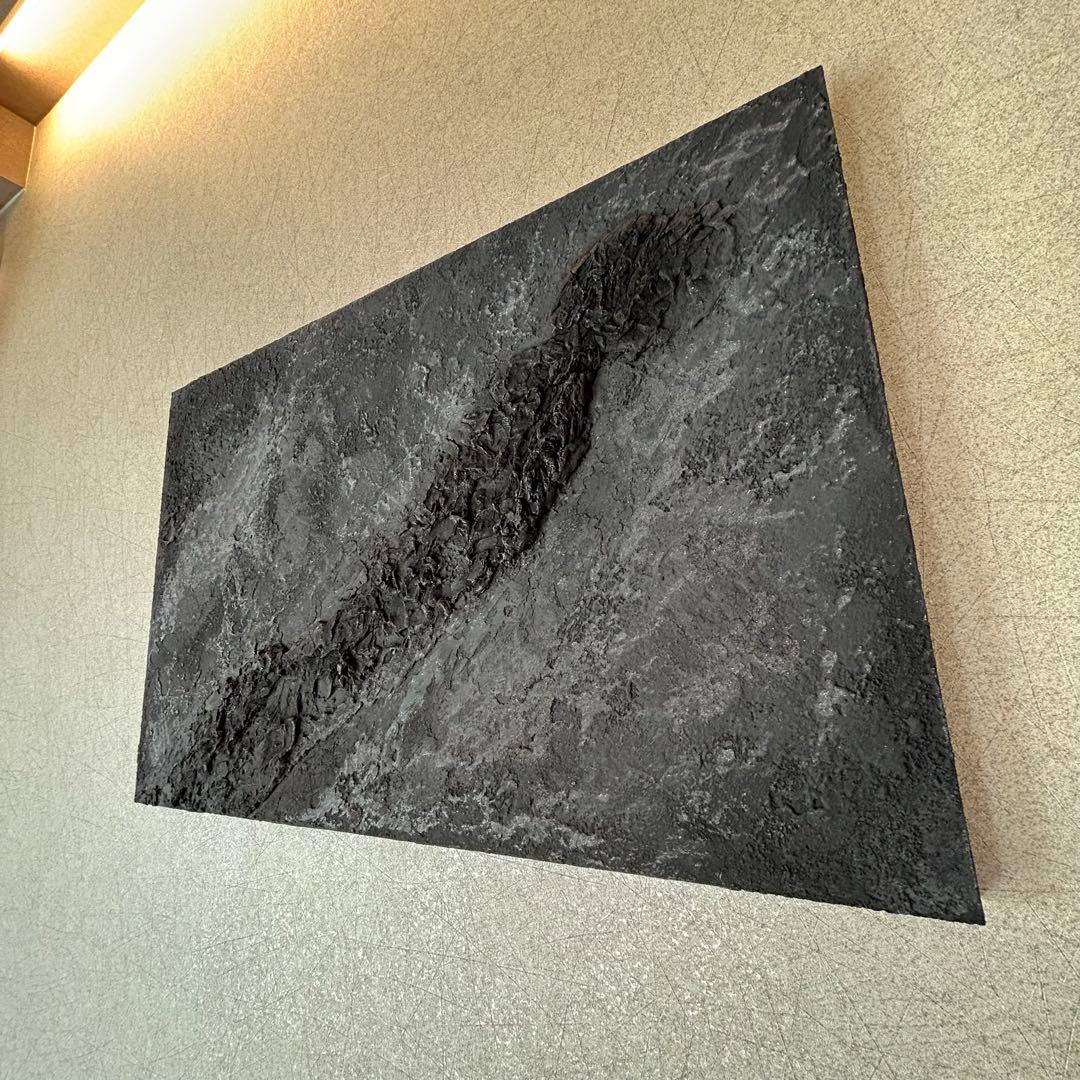 大サイズ 漆喰 アートパネル ファブリックボード 和モダン　インテリアパネル