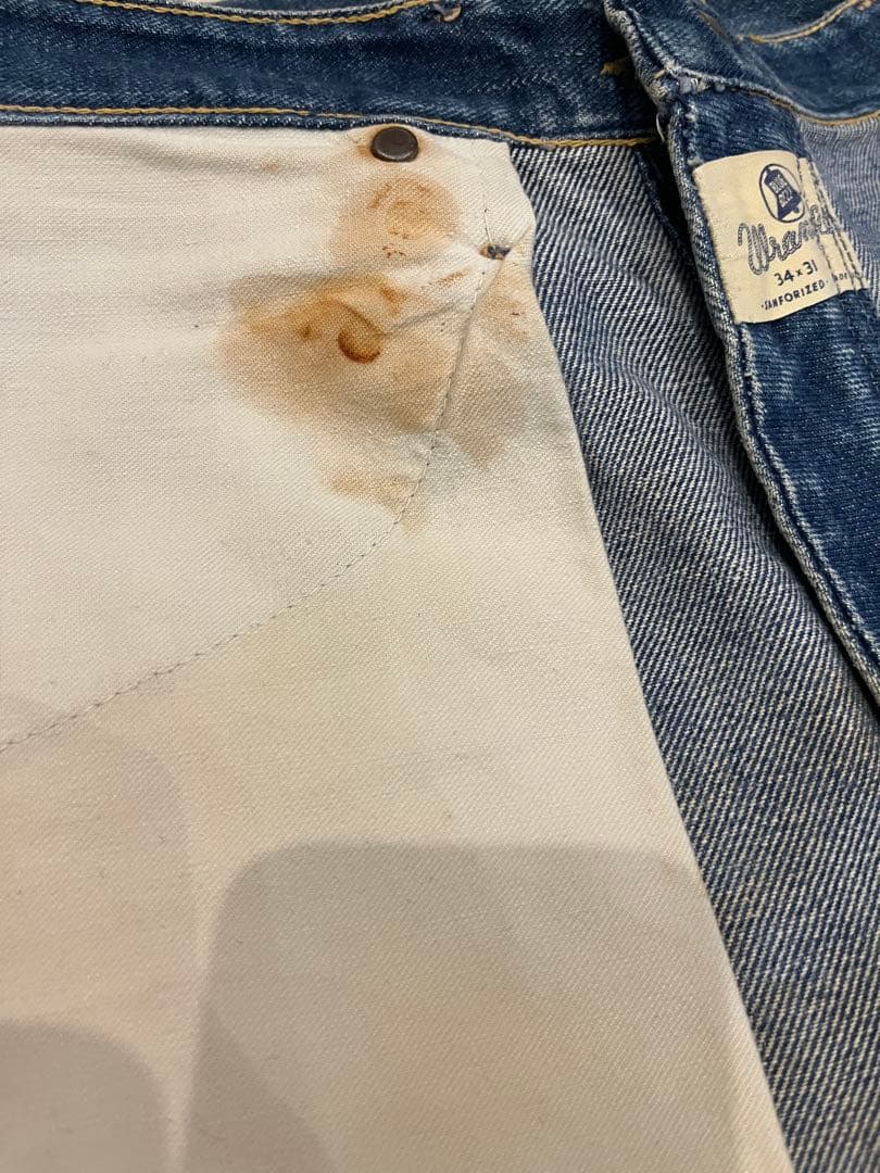 【Wrangler】60s 11MWZ デニムパンツw34 L31 ラングラー
