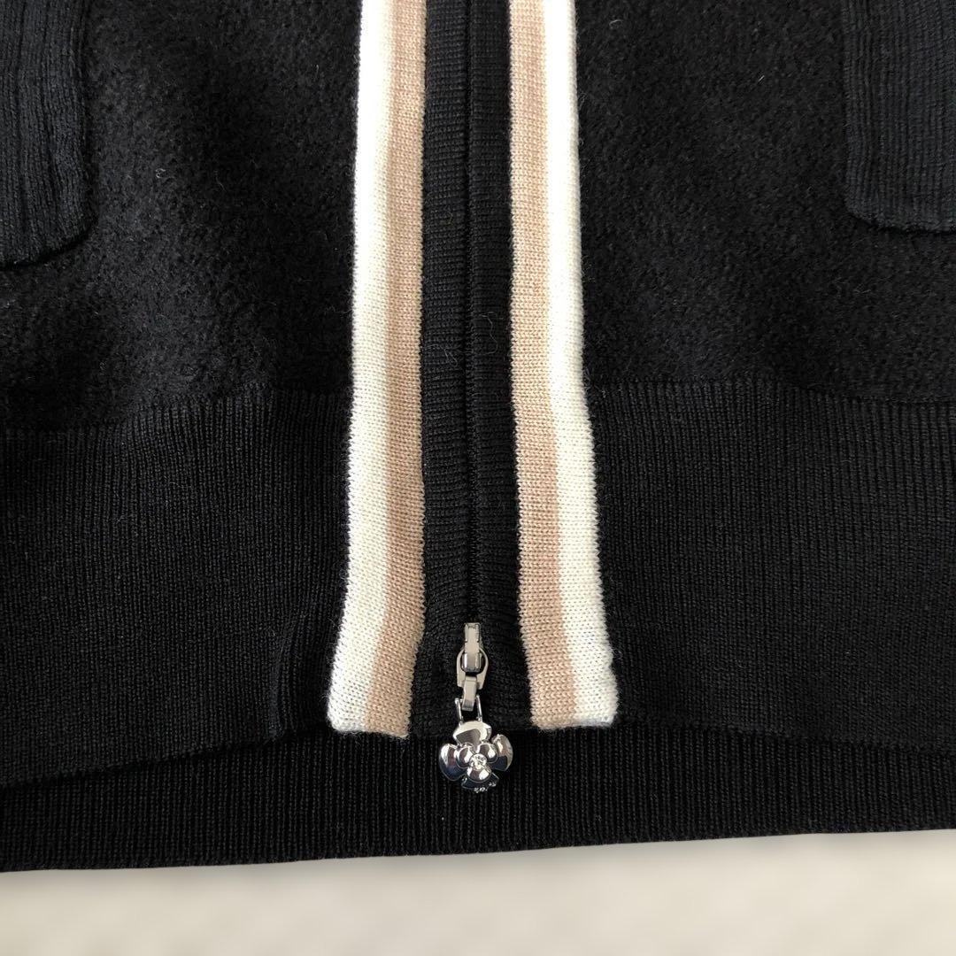 【未使用】タグ付きM’S GRACYフード付きカーディガンサイズ38