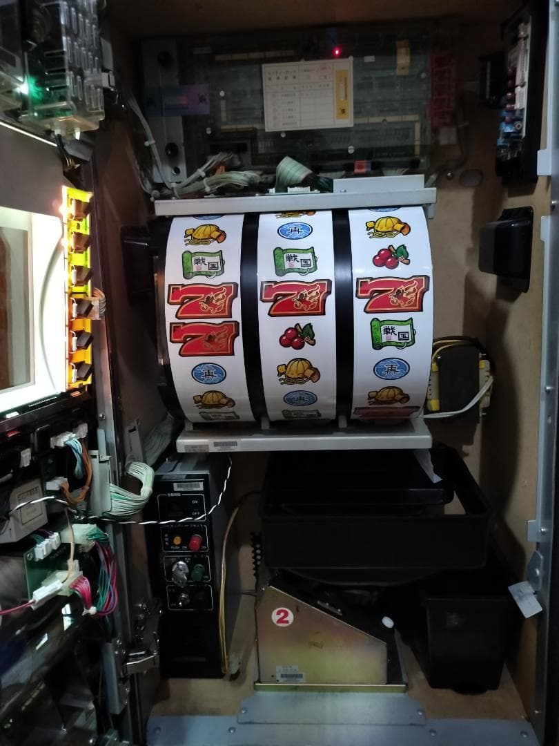 【パチスロ実機】山佐★天下布武R【不要機付】４号機・希少台・人気台