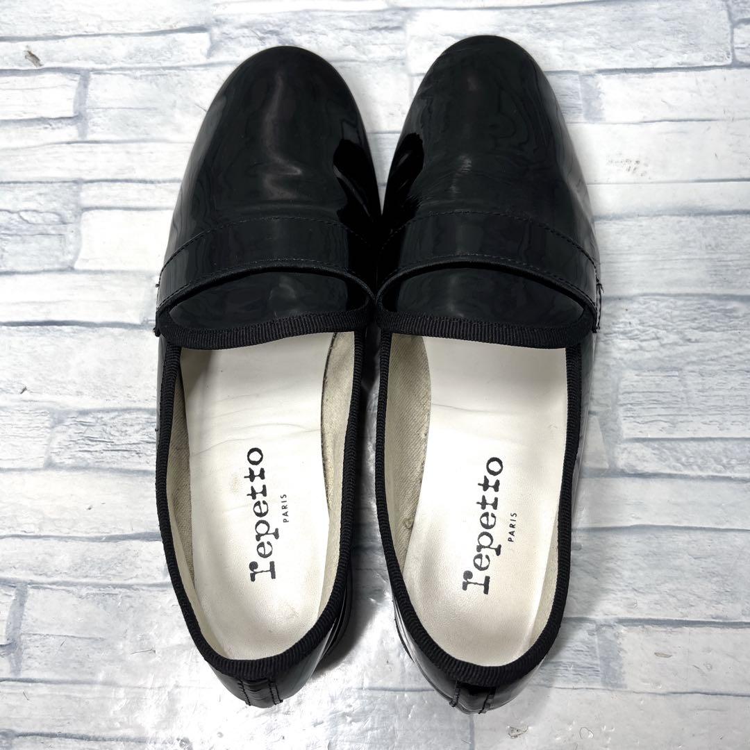 repetto レペット マイケル フランス製 ブラック EU38/24cm