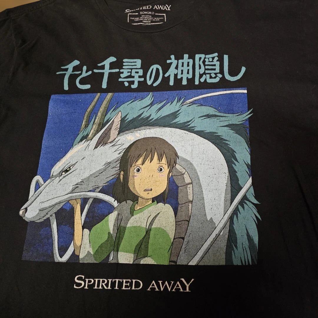 千と千尋の神隠し Tシャツ　SPIRITED AWAY XLサイズ　激レア