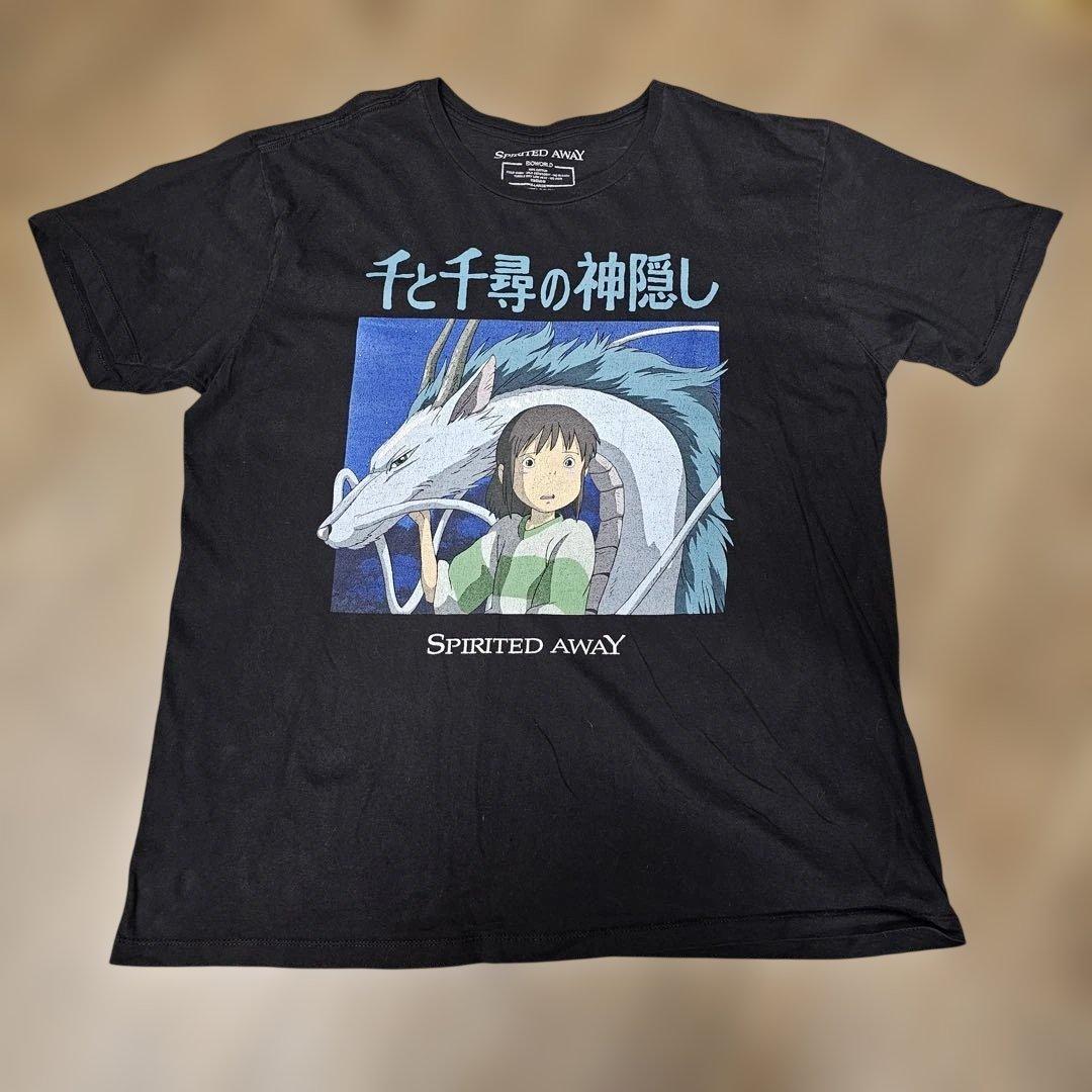 千と千尋の神隠し Tシャツ　SPIRITED AWAY XLサイズ　激レア