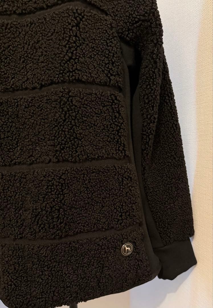 クリーニング済 アダバット　ボアジャケット　ブルゾン　ゴルフウェア　レディース