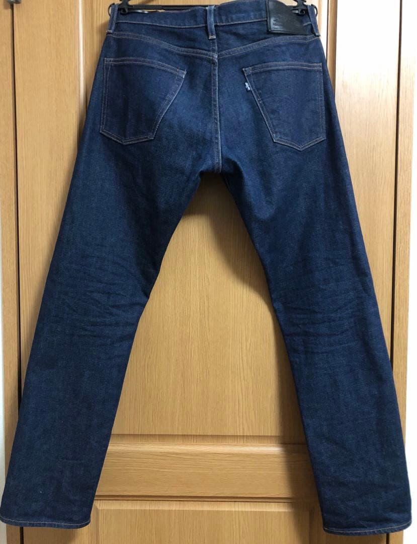 未使用級　Levi's 511 ユーロ製 青タブ ビッグE、セルビッチ、W33