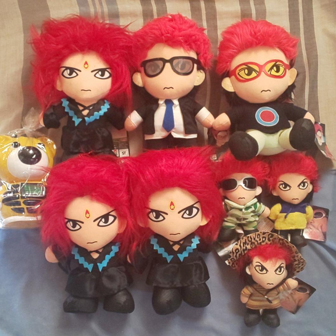 X JAPAN hide ぬいぐるみ プライズ まとめ売り