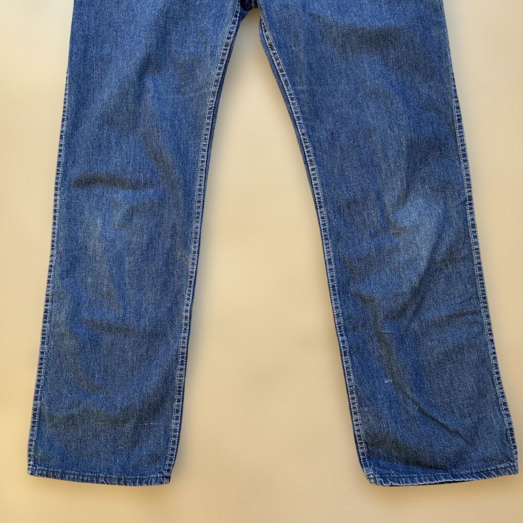 オーバーオール　オシュコシュ　アメリカ製USA70s インディゴブルーデニム古着