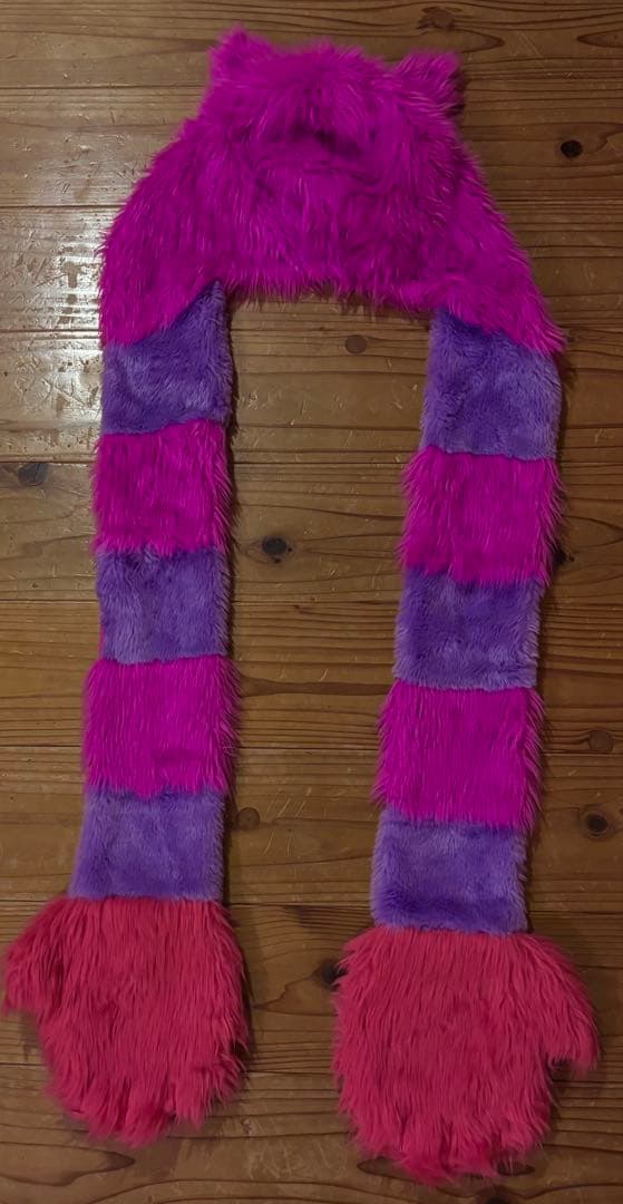 チェシャ猫マフラーキャップ