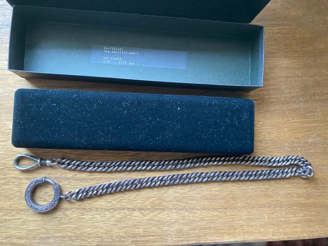old joe シルバー925ウォレットチェーン初期オールドジョー
