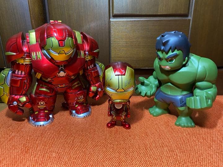 コスベイビー　アイアンマン　ハルク　marvel ホットトイズ