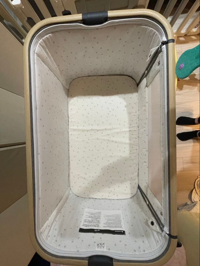 HZDMJ 折りたたみ　ベビーベッド