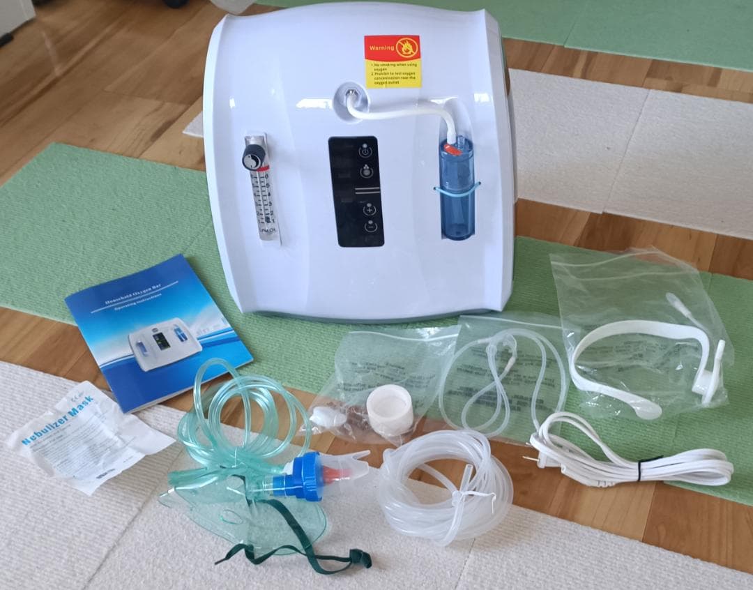 ペット　酸素濃縮器　酸素濃度計測器　酸素室