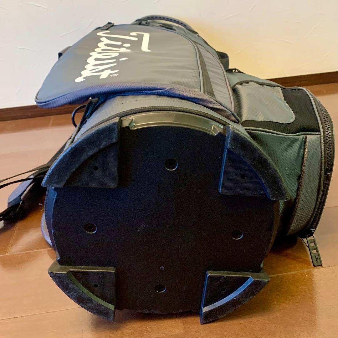 ★良品 タイトリスト TITLEIST カート14キャディバッググレー