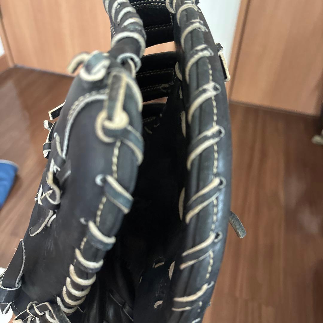 Mizuno Global Elite ファーストミット ブラック軟式用