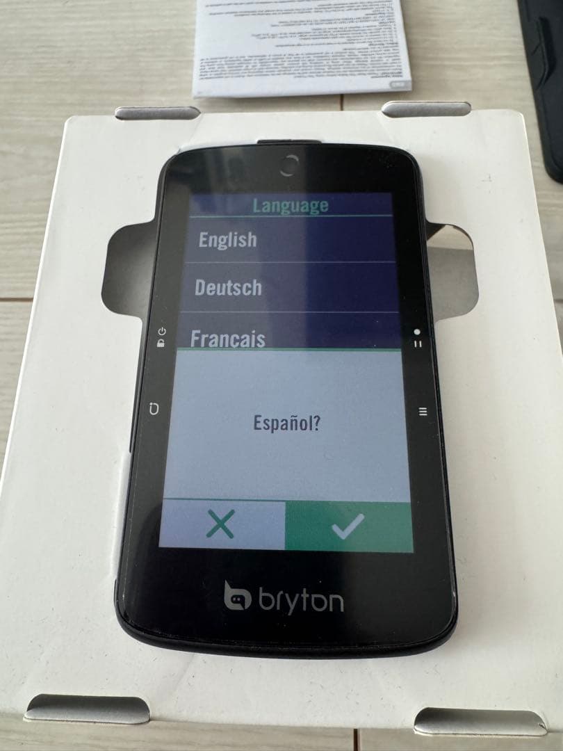 Bryton サイクルコンピューター S800