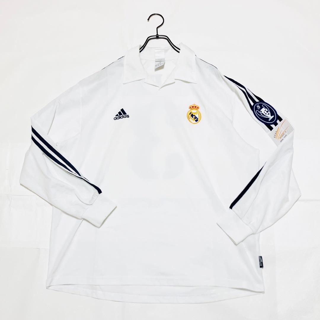 ロベルトカルロス　長袖ユニフォーム　レアルマドリード 02/03 100周年