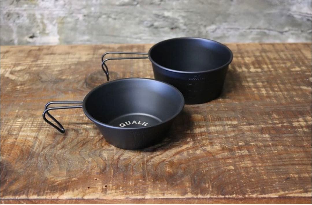 【新品未使用】BRUNTシェラカップ ブラック 2個セット　アウトドア