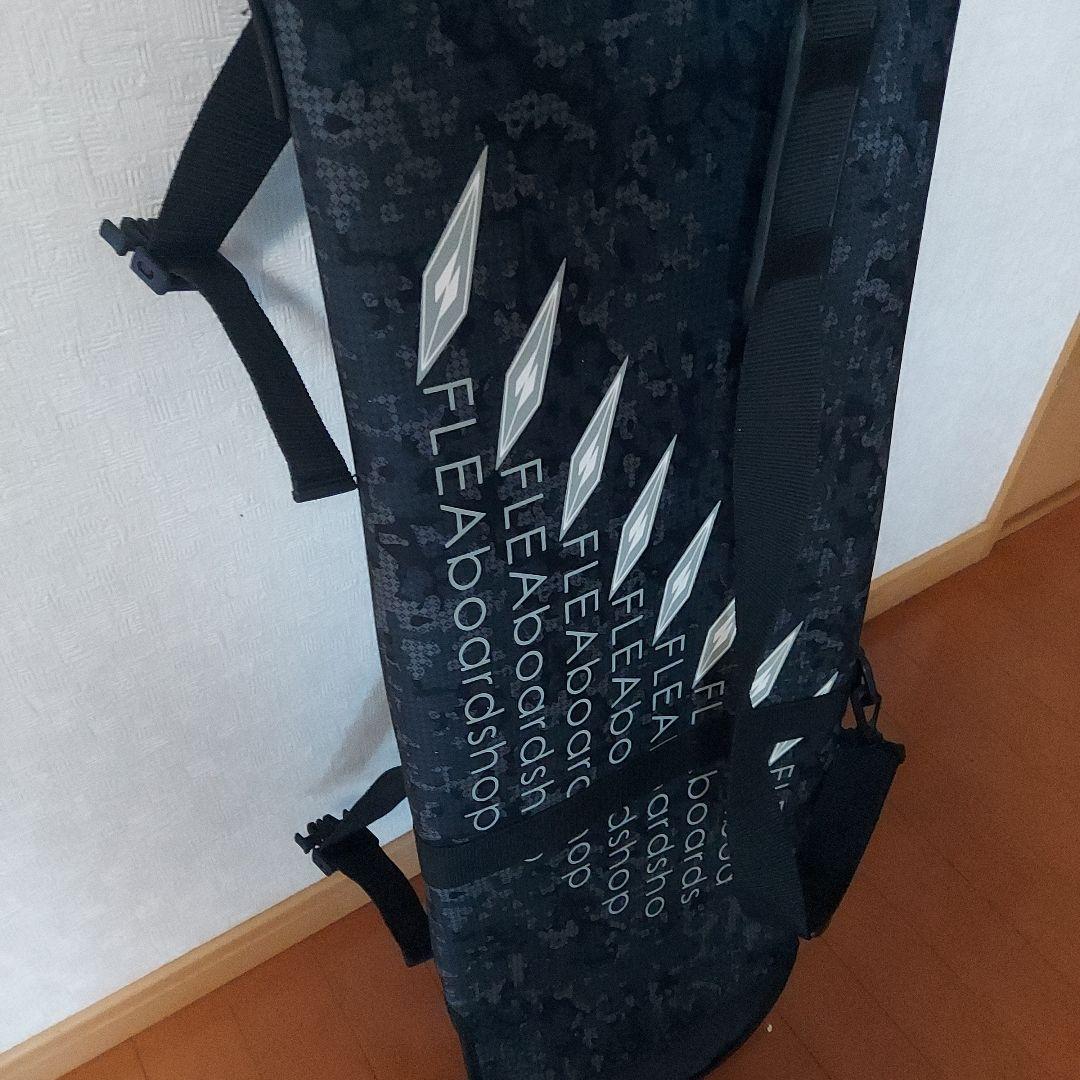 156cm スノーボード 白黒デザイン