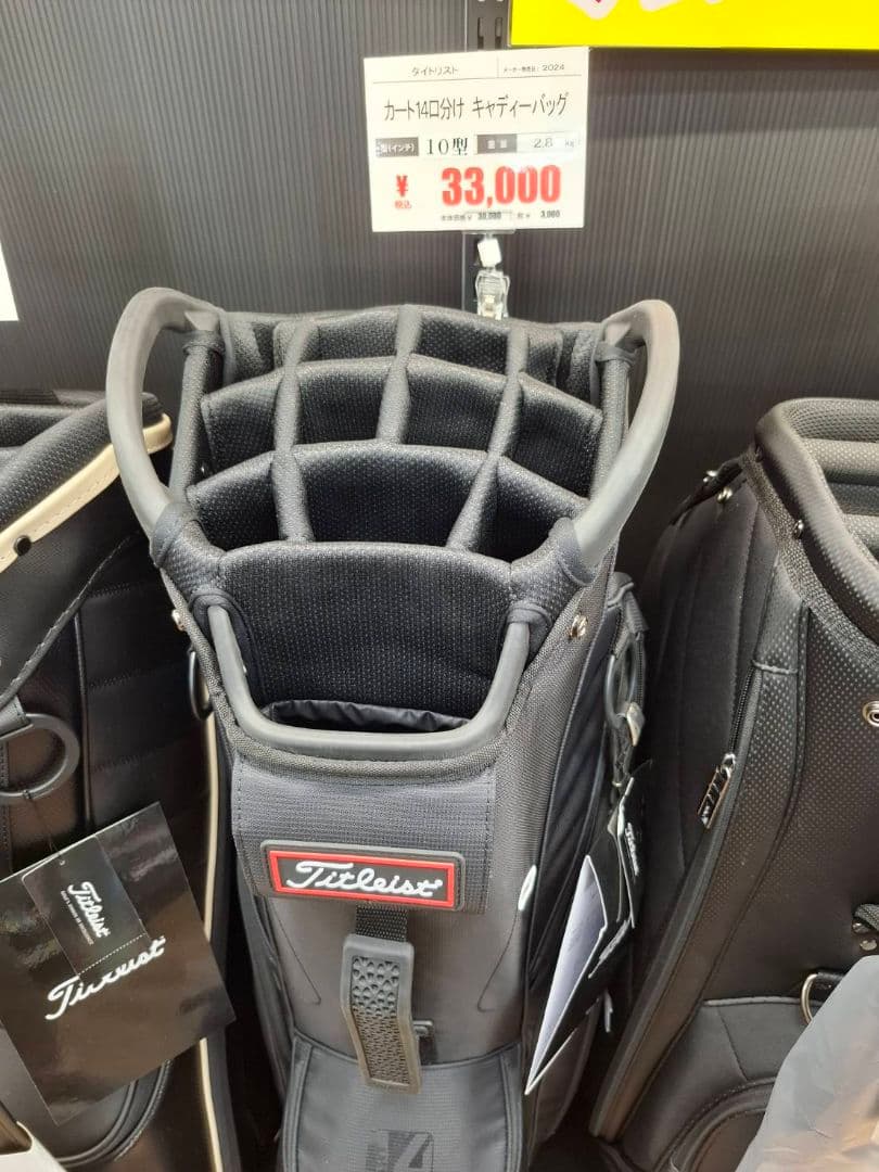 レオちん Titleist ゴルフバッグ 青