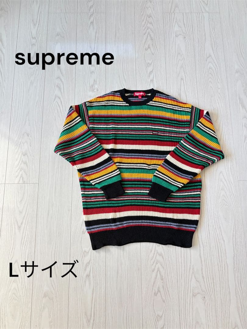 トップス 23FW Supreme Small Box Ribbed Sweater