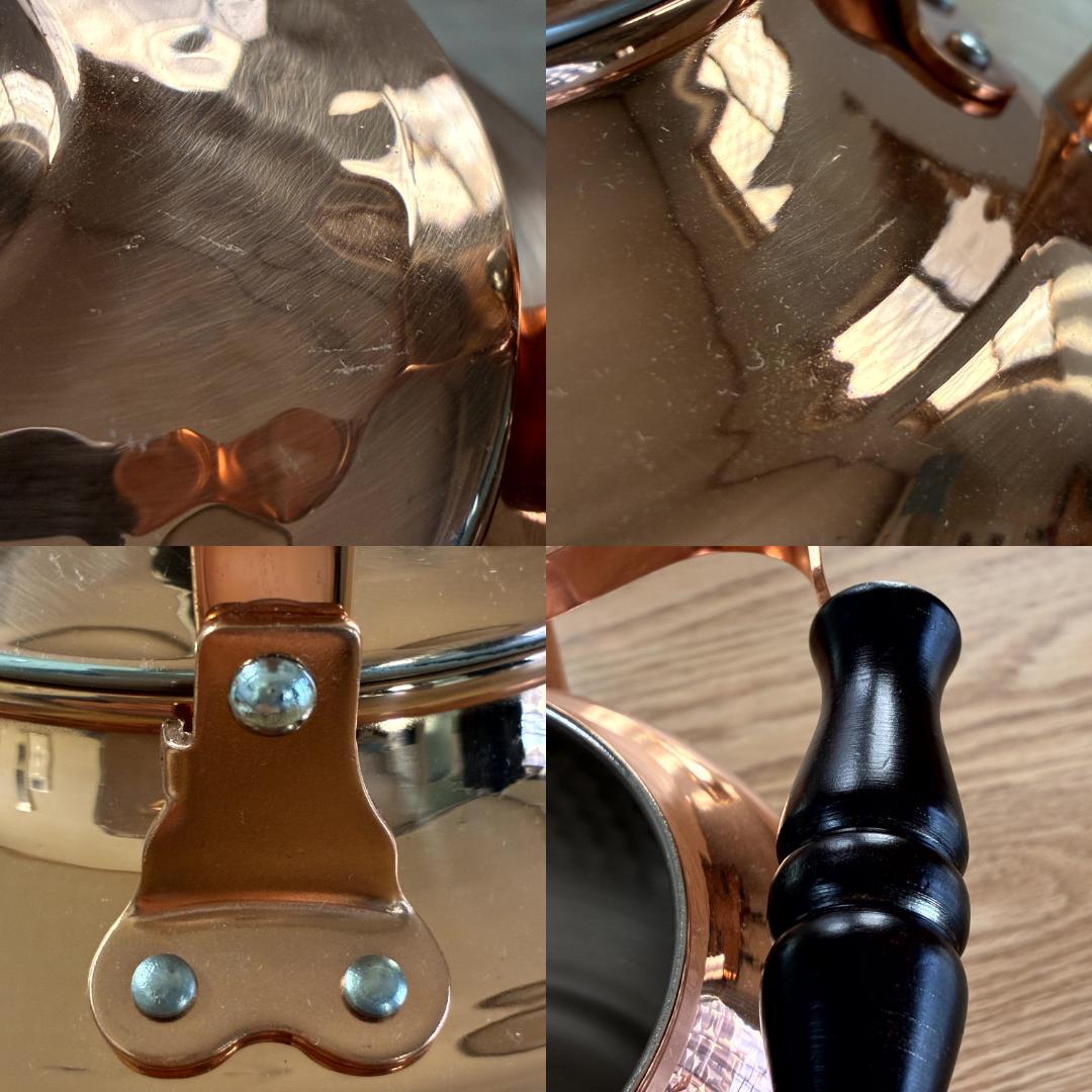 新光金属株式会社 COPPER100 銅ケトル 2.0リットル 未使用品 やかん