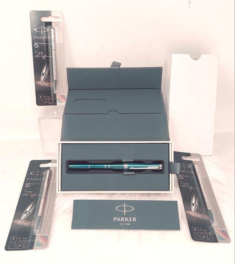 PARKER 万年筆 付け替え3個付き