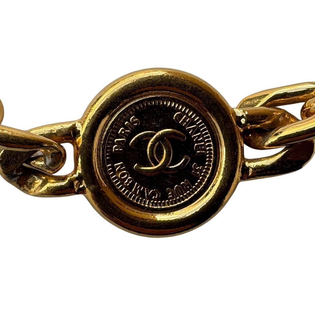 希少CHANEL シャネル ココマーク ヴィンテージ チェーンベルト96P