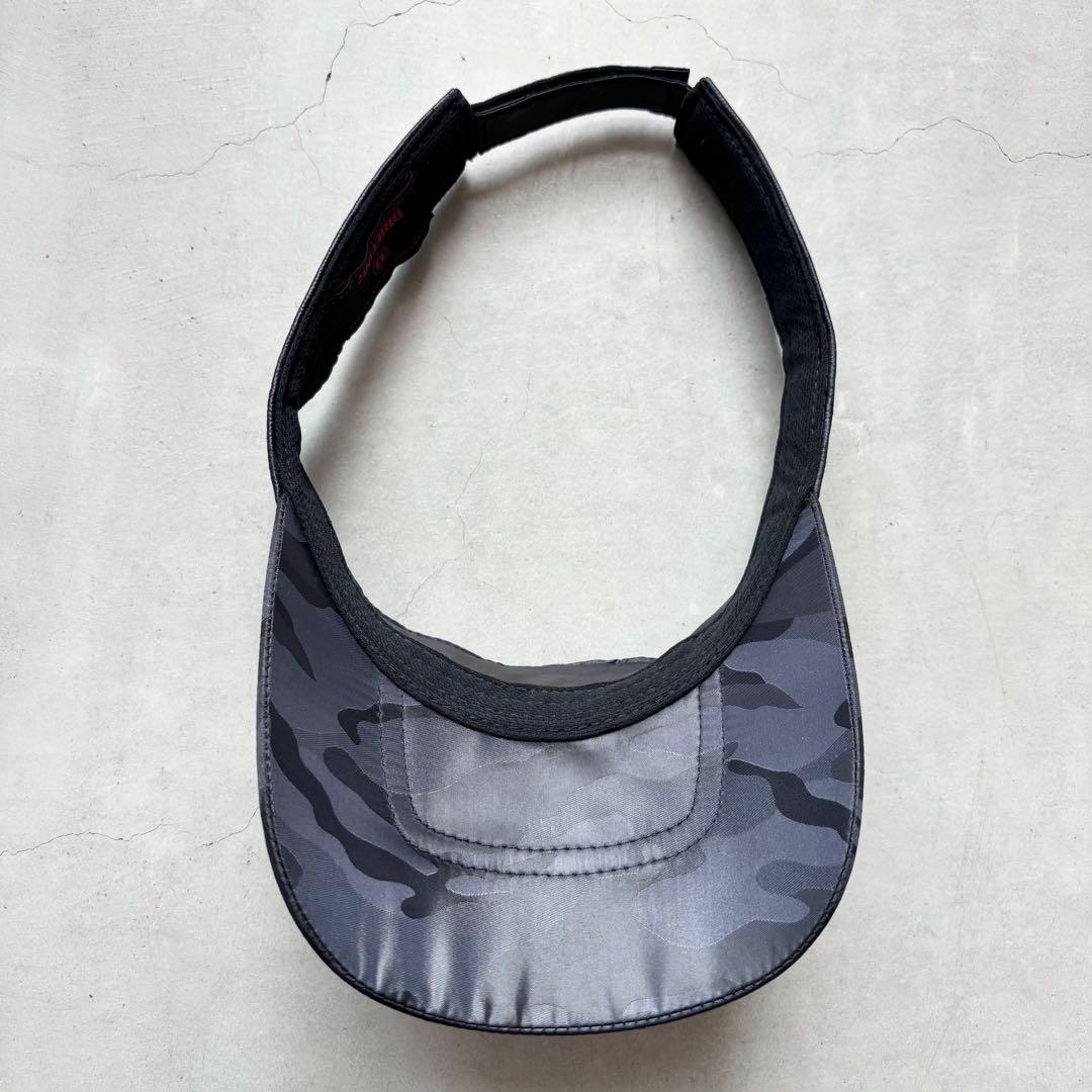 【美品】BRIEFING GOLF ブリーフィング カモフラ迷彩柄 サンバイザー